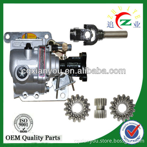 Three wheeled motorcycle reverse device with operating handle